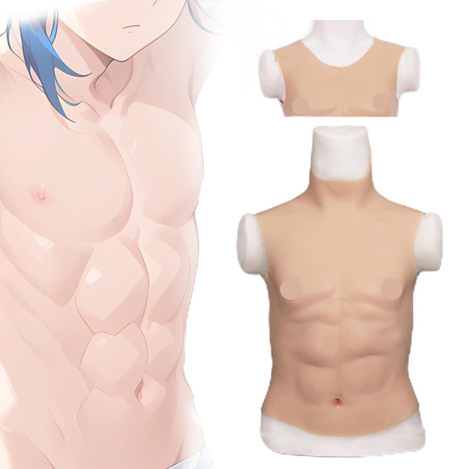 筋肉スーツ Amazon.co.jp: HUWAHUWA 軽量版細身筋肉スーツ イケメン筋肉