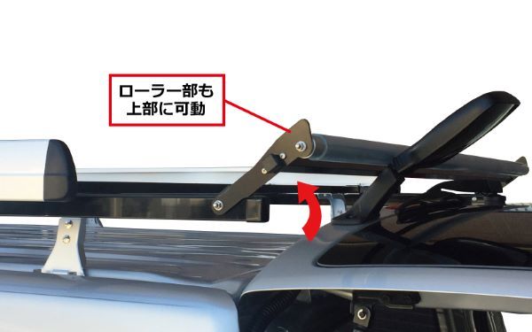 ロッキープラス アシストローラー ARシリーズ ルーフキャリアSA-34専用