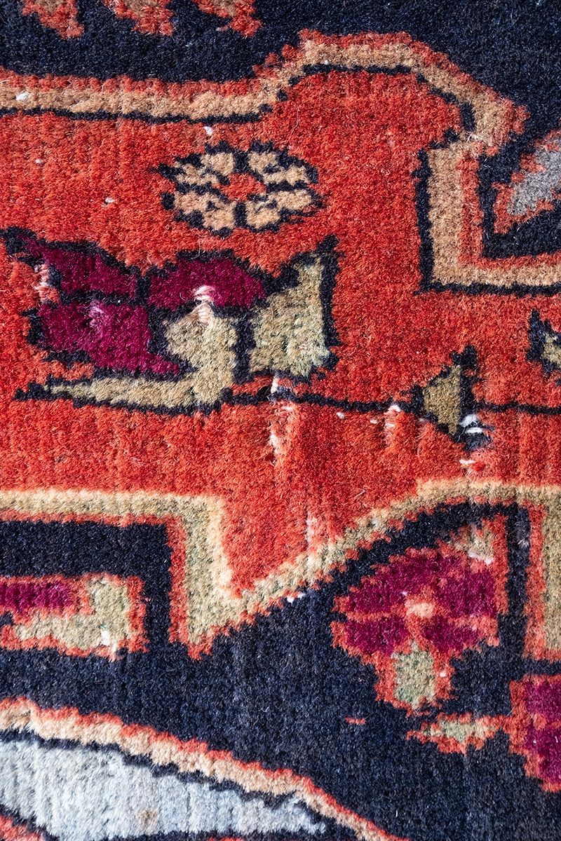 77 x 91cm 80s TRIBAL RUG by Baloch トライバルラグ アフガンラグ