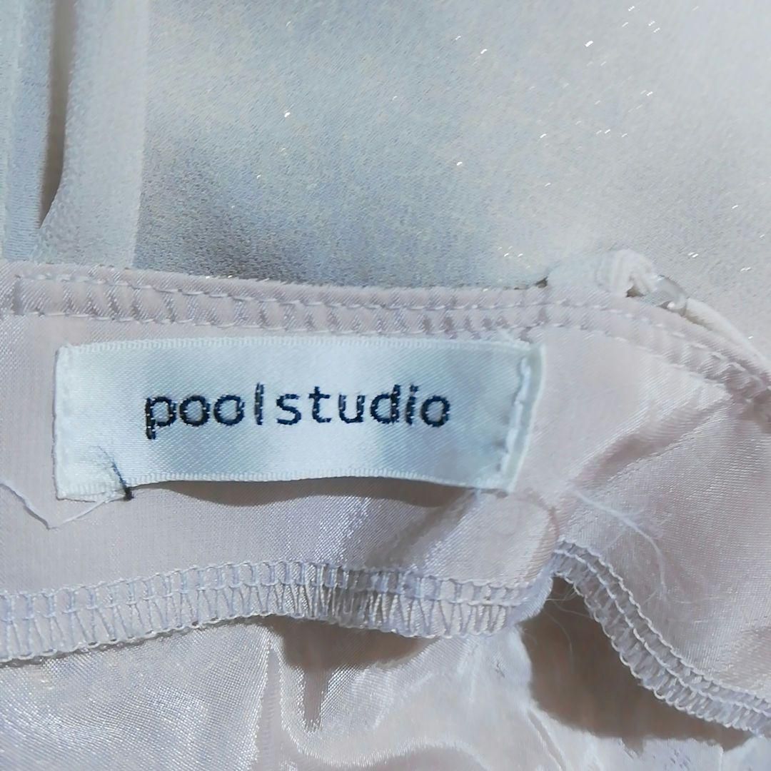 pool studio 極上美品　ドレス　パーティー　ベージュ色系　Ｆサイズ