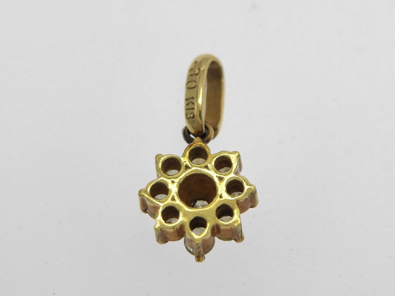 ペンダントトップ　K10　ダイヤモンド　アクセサリー　ジュエリー　現状品 ジュエリー工房アトラス ゴールド ネックレス トップ