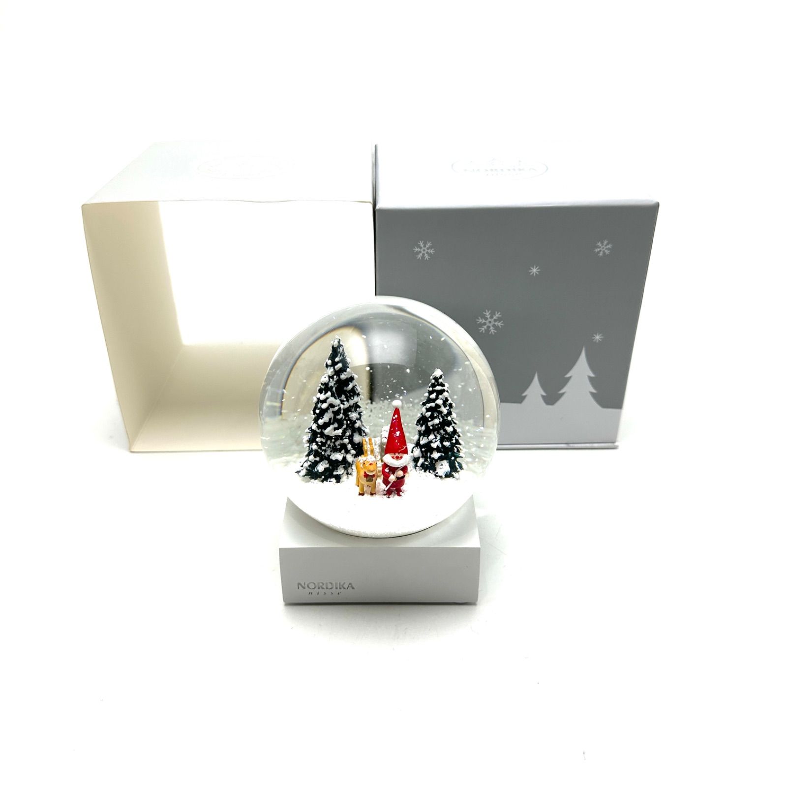 楠本質店|元住吉 ノルディカ NORDICA ニッセ nisse スノードーム クリスマス サンタ NRD100001 LOT202510. 1 置物 オブジェ インテリア小物