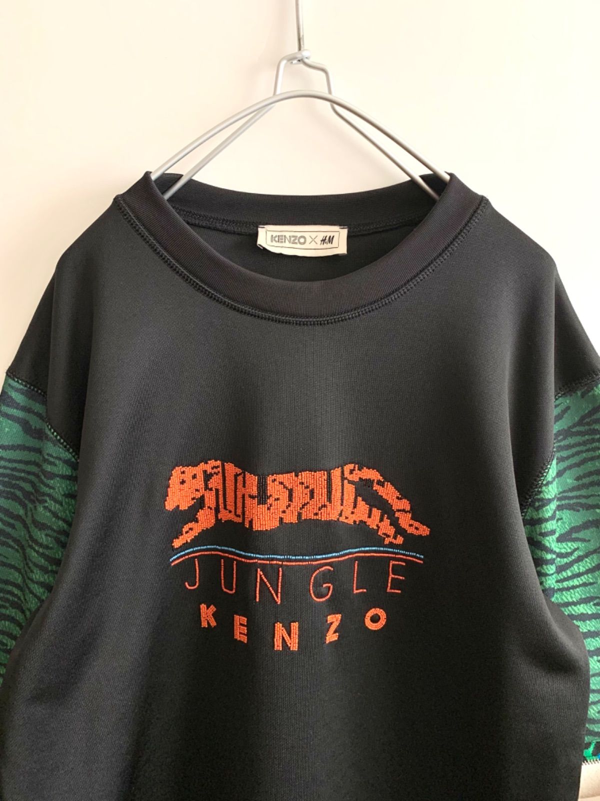 KENZO × H&M 袖ジップ ジャージスウェット - メルカリ