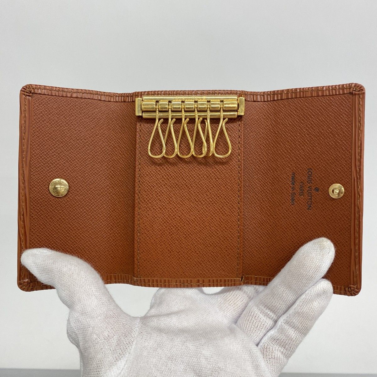 美品！】ルイヴィトン エピ ミュルティクレ4 4連 キーケース ケニア