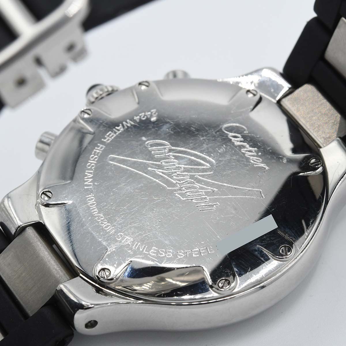お*り様 Cartier カルティエ　クロノスカフ21 腕時計 稼働品 腕時計 稼働 Cartier カルティエ クロノスカフ21 クォーツ