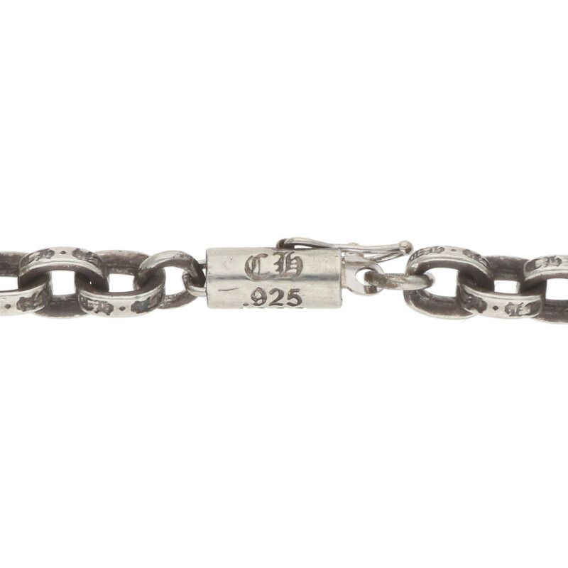 クロムハーツ CH ロゴ チェーン LOGO CHAIN シルバー 61CM CHROME HEARTS クロムハーツ ネックレス PAPER CHAIN LRG/ラージ