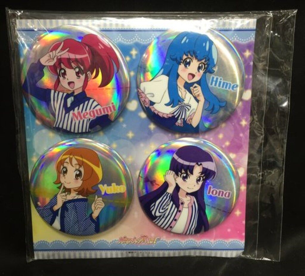 東映アニメーション Loppi/HMV限定 アクリルスタンド+オーロラ缶バッジセット