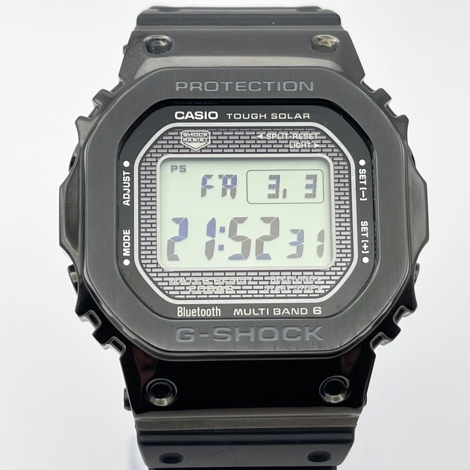 CASIO G-SHOCK メタル ブラック GMW-B5000G-1JF 販売完了品 ラバー