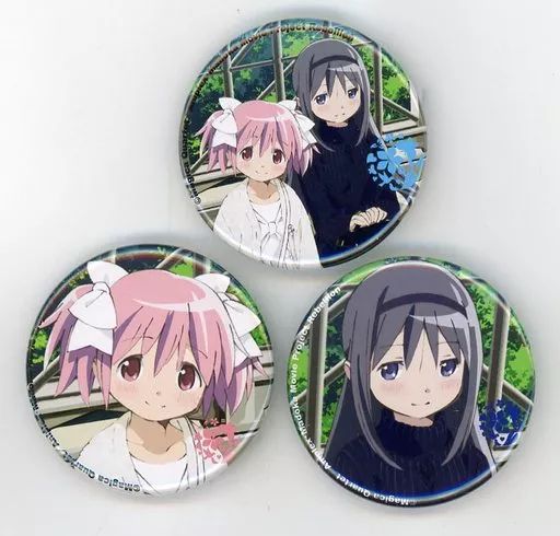 まどマギ まどか&ほむら ani-art トレーディング缶バッジ 6個 【公式通販】