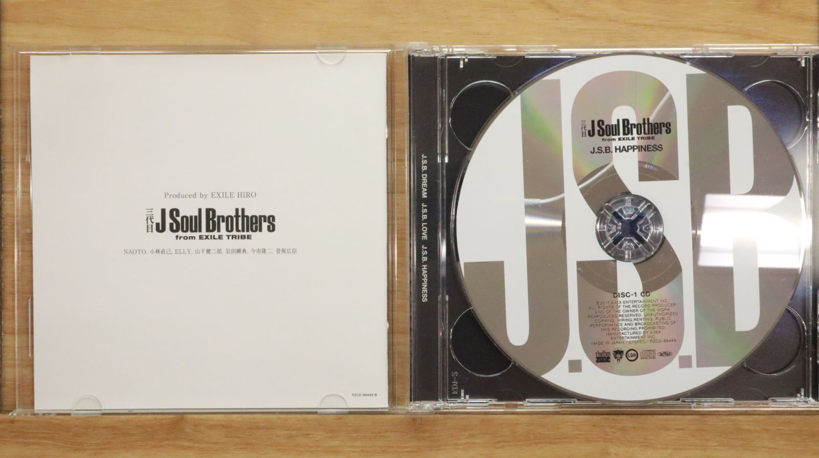 国内盤CD☆三代目 J Soul Brothers from EXILE TRIBE□ J.S.B.