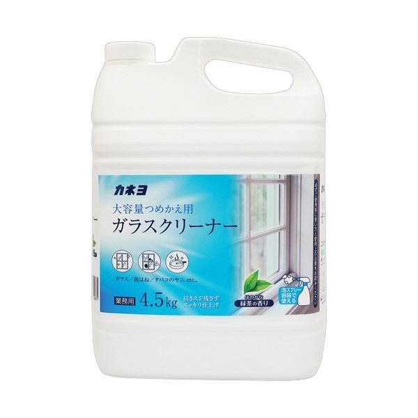 まとめ カネヨ石鹸ガラスクリーナー 4.5kg 1本 ×3セット