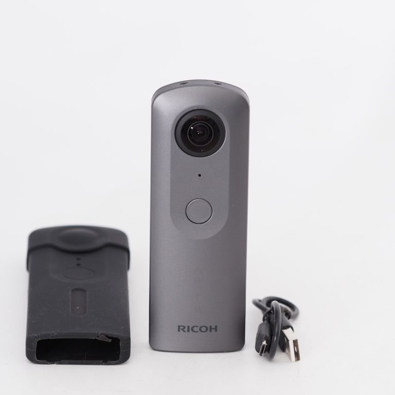 Ricoh Theta V 360度カメラ RICOH THETA V 箱 説明書 ケーブル付 360度