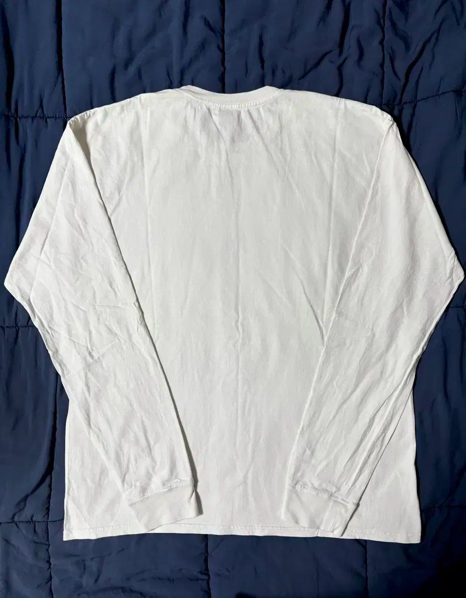 XL STUSSY ストック ロゴ PIGMENT ロングスリーブ