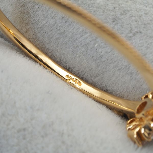 アガット リング ローズカットダイヤ ダイヤモンド 0.10ct 雪割草  