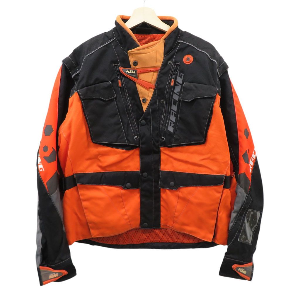 KTM ケーティーエム RACING 2WAYメッシュジャケット  オレンジ系 L [240101329409]