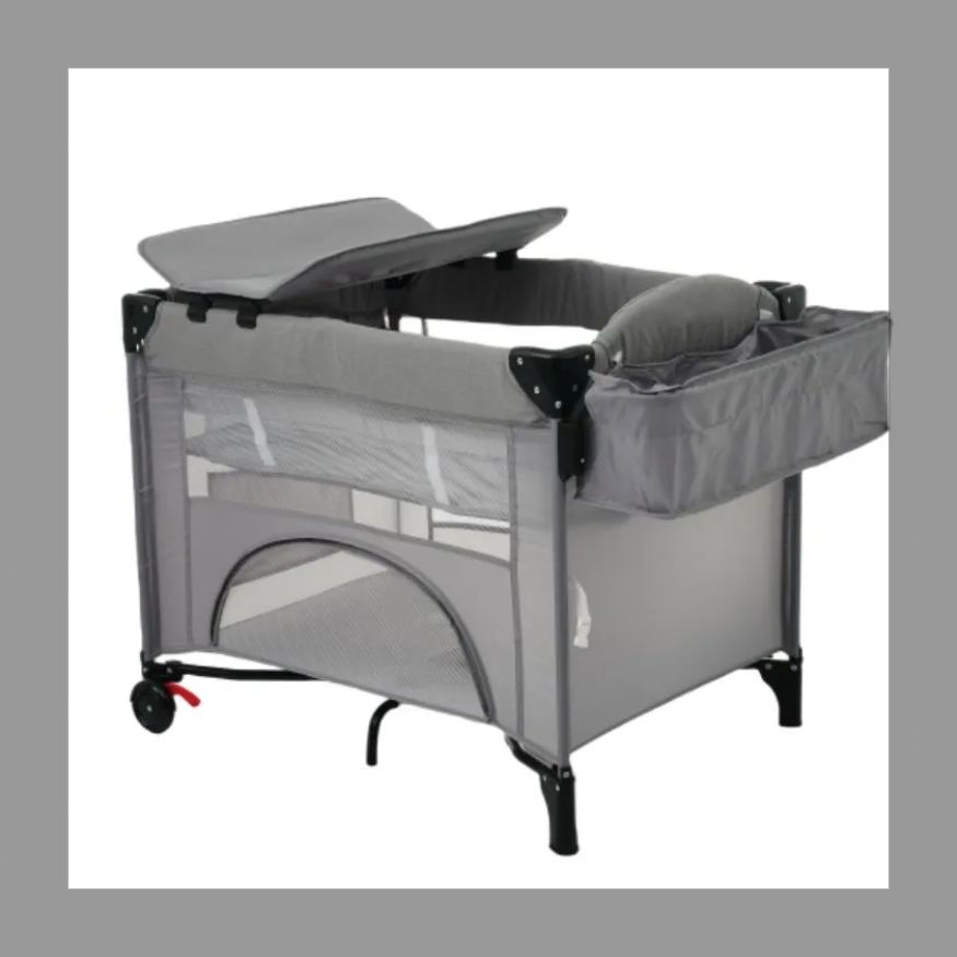 ベビーベッド ベビーサークル 折りたたみ 添い寝ベッド おむつ替えテーブル付 プレイヤード お昼寝マット キャリーバッグ付 マットレス付 STEELWINDOWSANDDOORS_COM