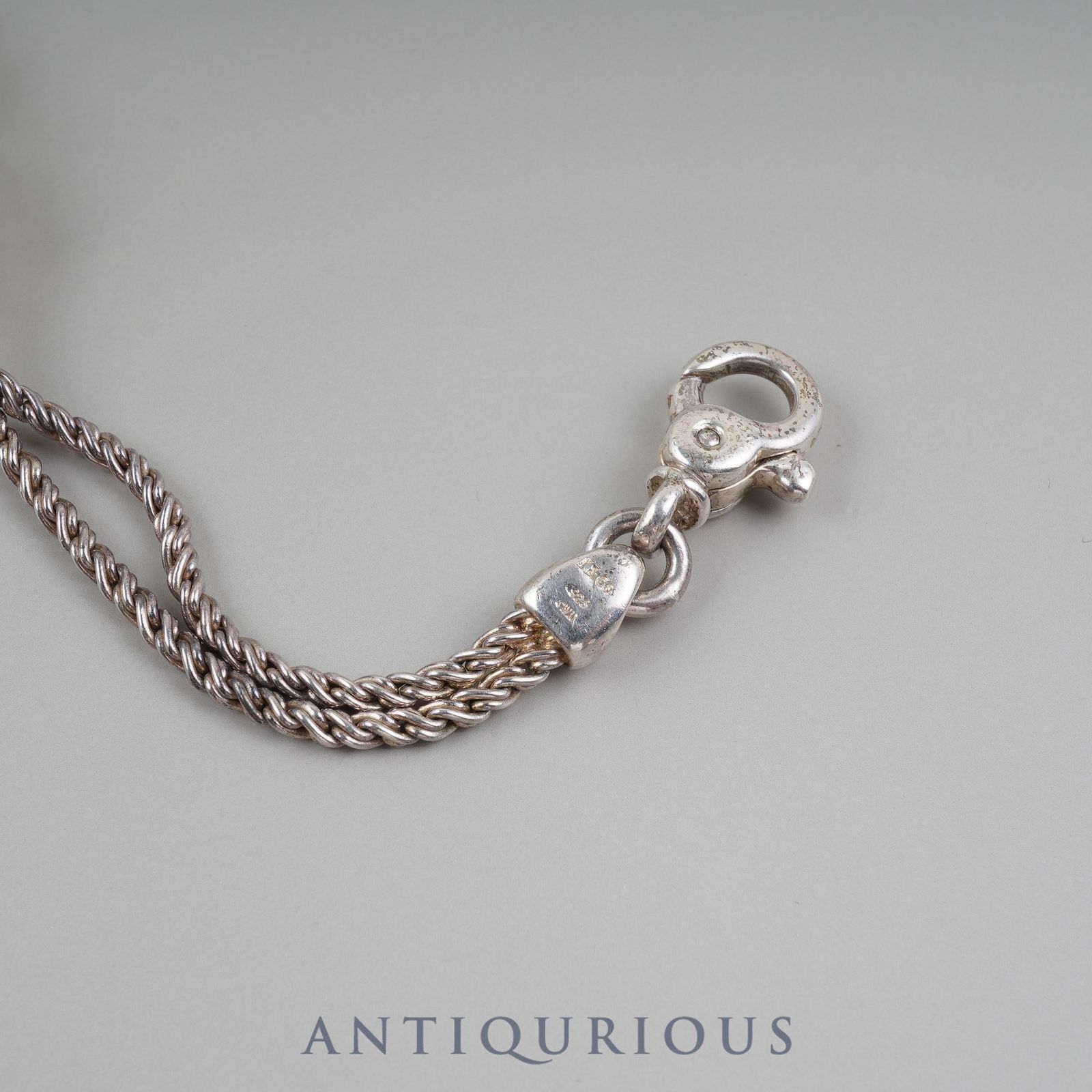 ティファニー ブレスレット センターノットダブルロープ SV925