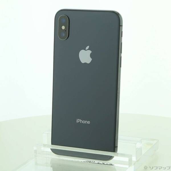 品〕 iPhoneX 256GB スペースグレイ MQC12J／A SIMフリー【258】 商品