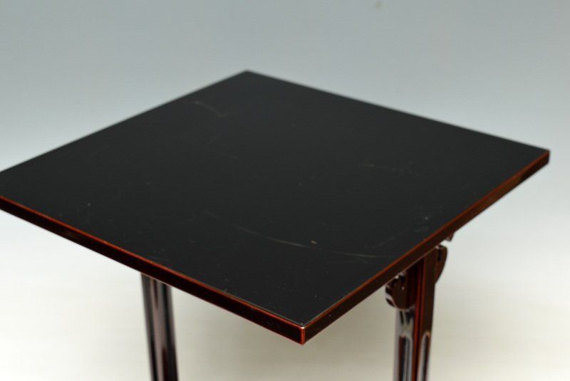 蔵A2473a 茶道具 塗師 茶平一斎 寿棚 水指棚 共箱 UBS-PPNI_AC_ID