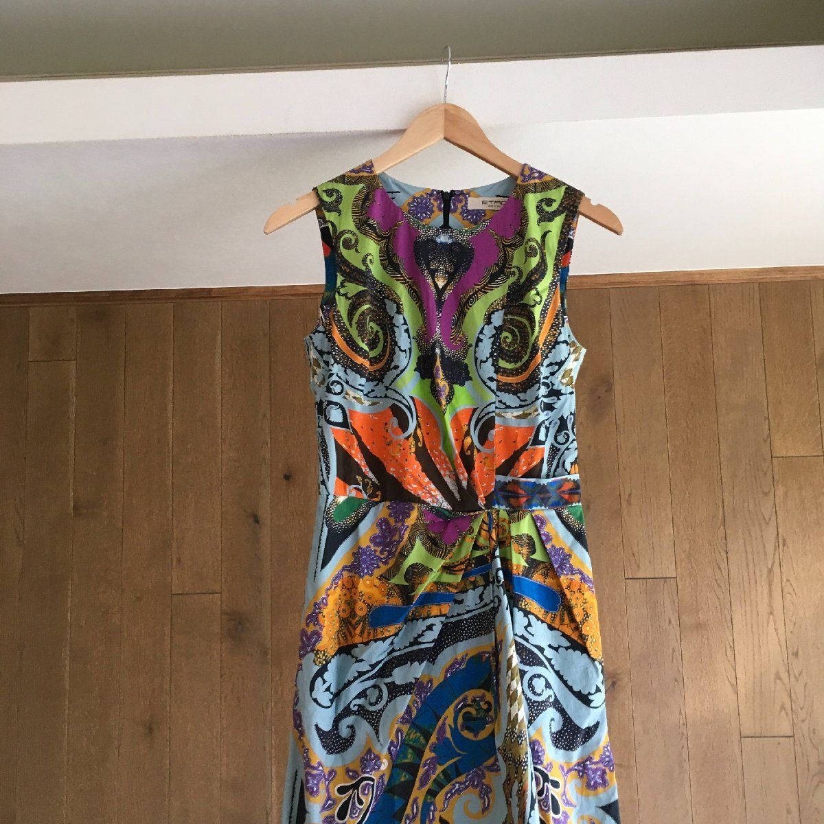 未使用　エトロ　ワンピース　40 美品 ETROエトロ ワンピース40 - メルカリ