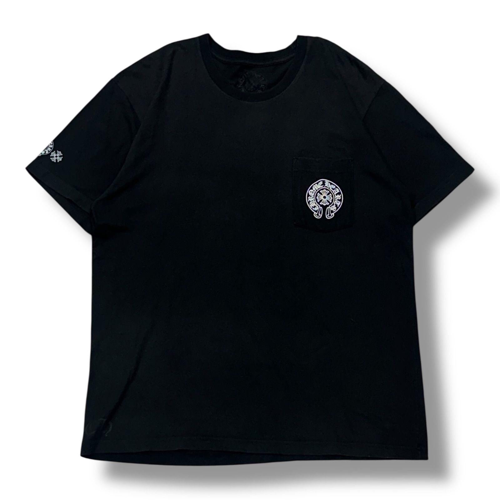 クロムハーツ　chrome hearts グラデーションサークルロゴプリント CHROME HEARTS グラデーション サークルロゴ プリント Tシャツ クロム