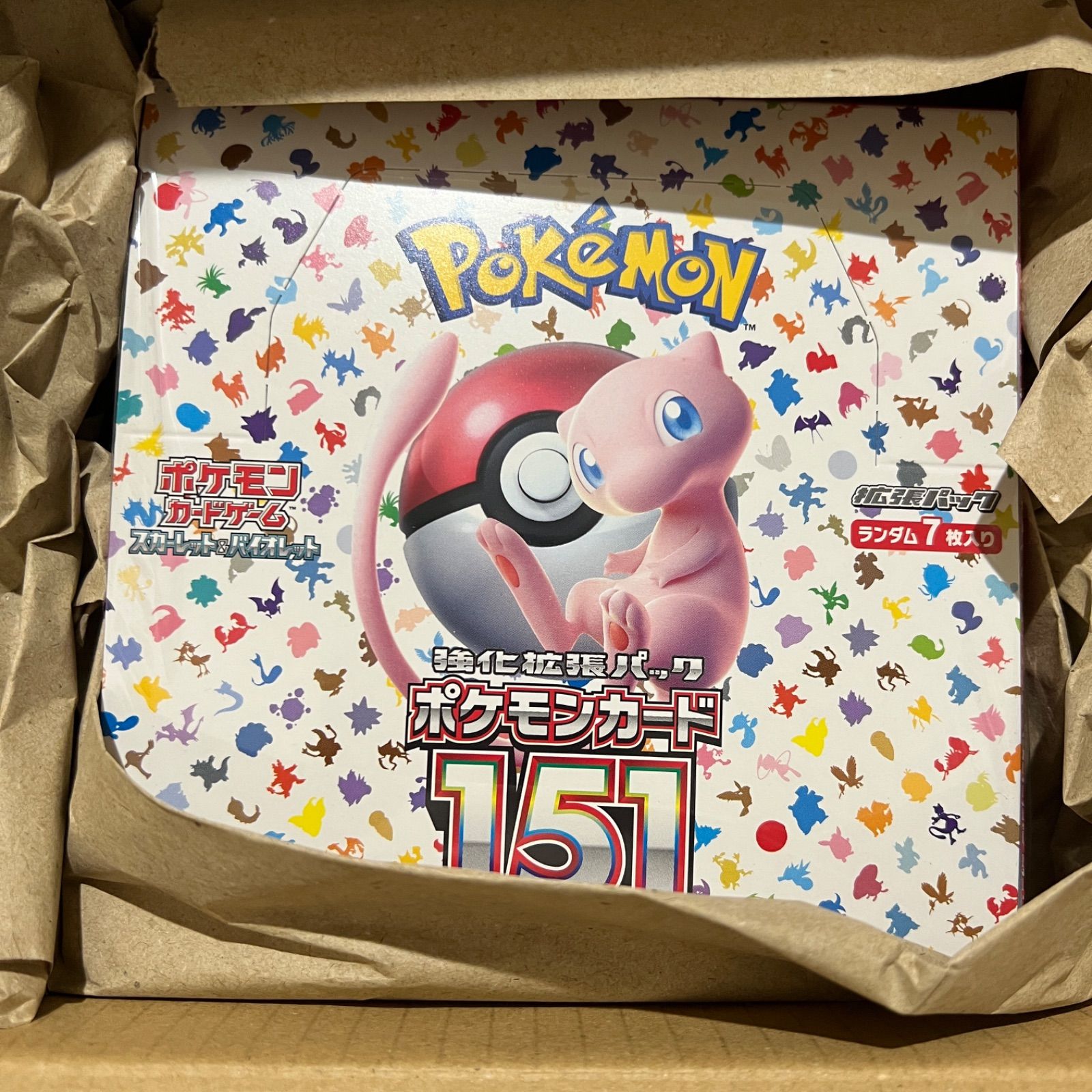 【ポケモンカード】151 未開封 シュリンク付き 1box