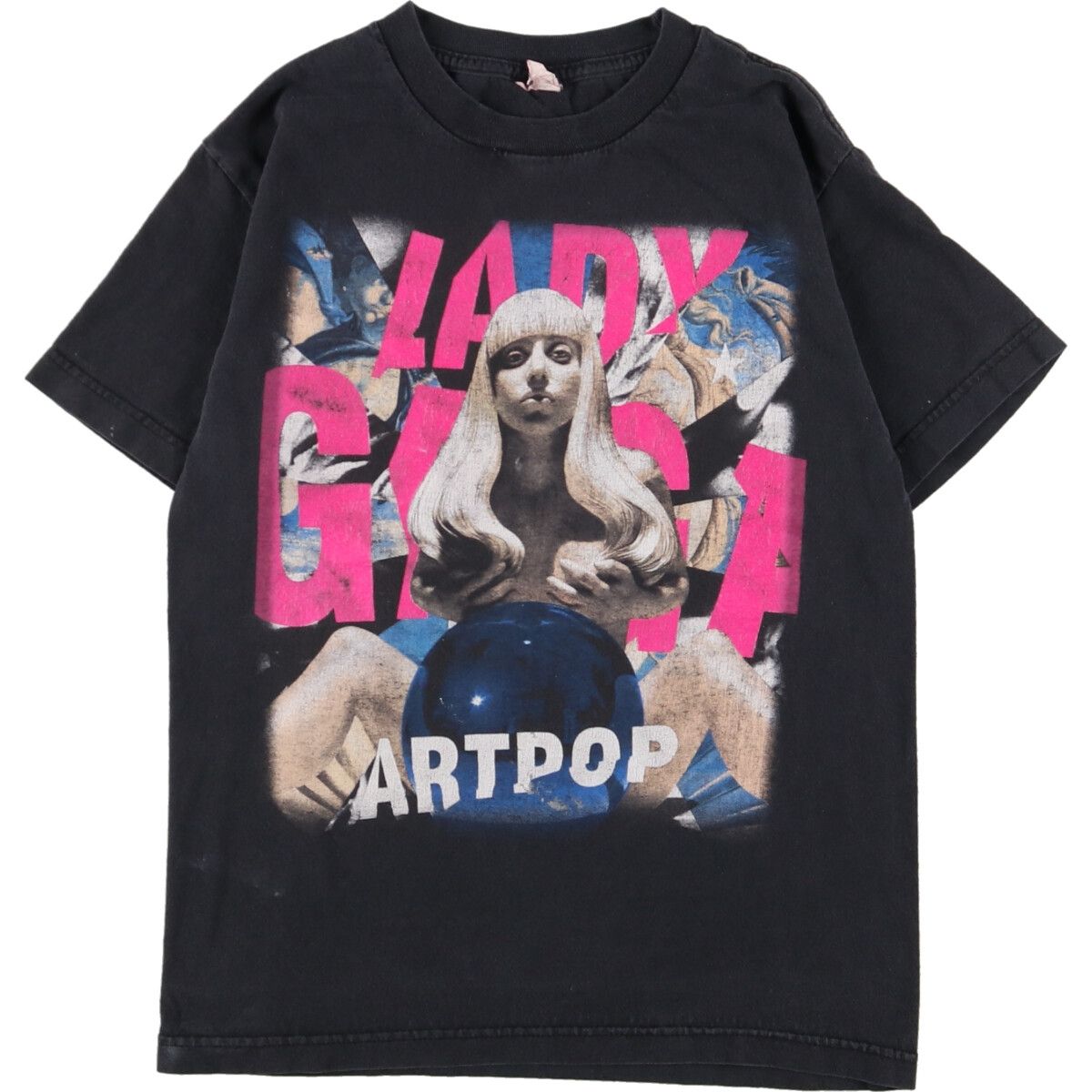 LADYGAGA レディガガ バンドTシャツ バンt M tシャツ 限定 黒