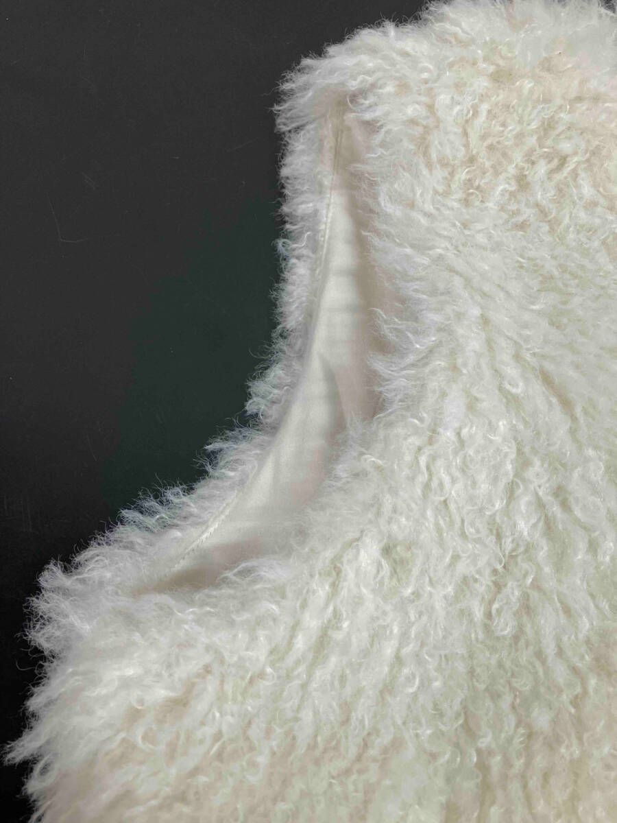 Ballsey tomorrowland プードルファー クルーネックジレ