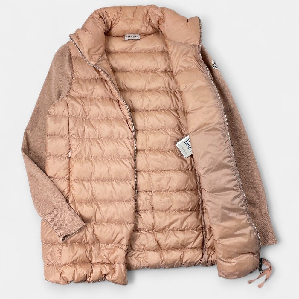 MONCLER 19AW ニットカーディガン ハイブリッド ダウンジャケット S