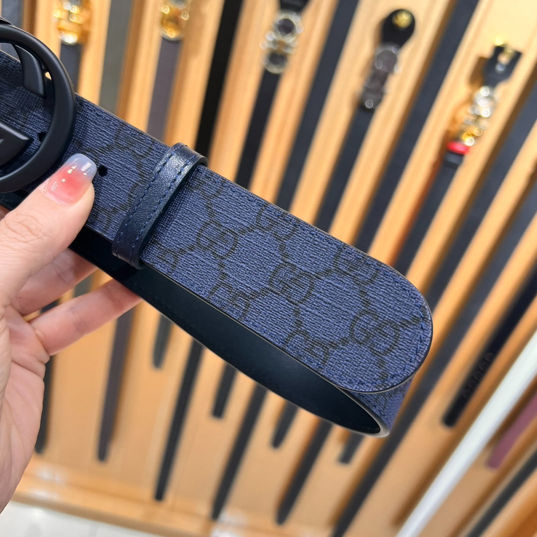 今日特価】Gucci 2024 年式 高級本革ベルト-2 - メルカリ