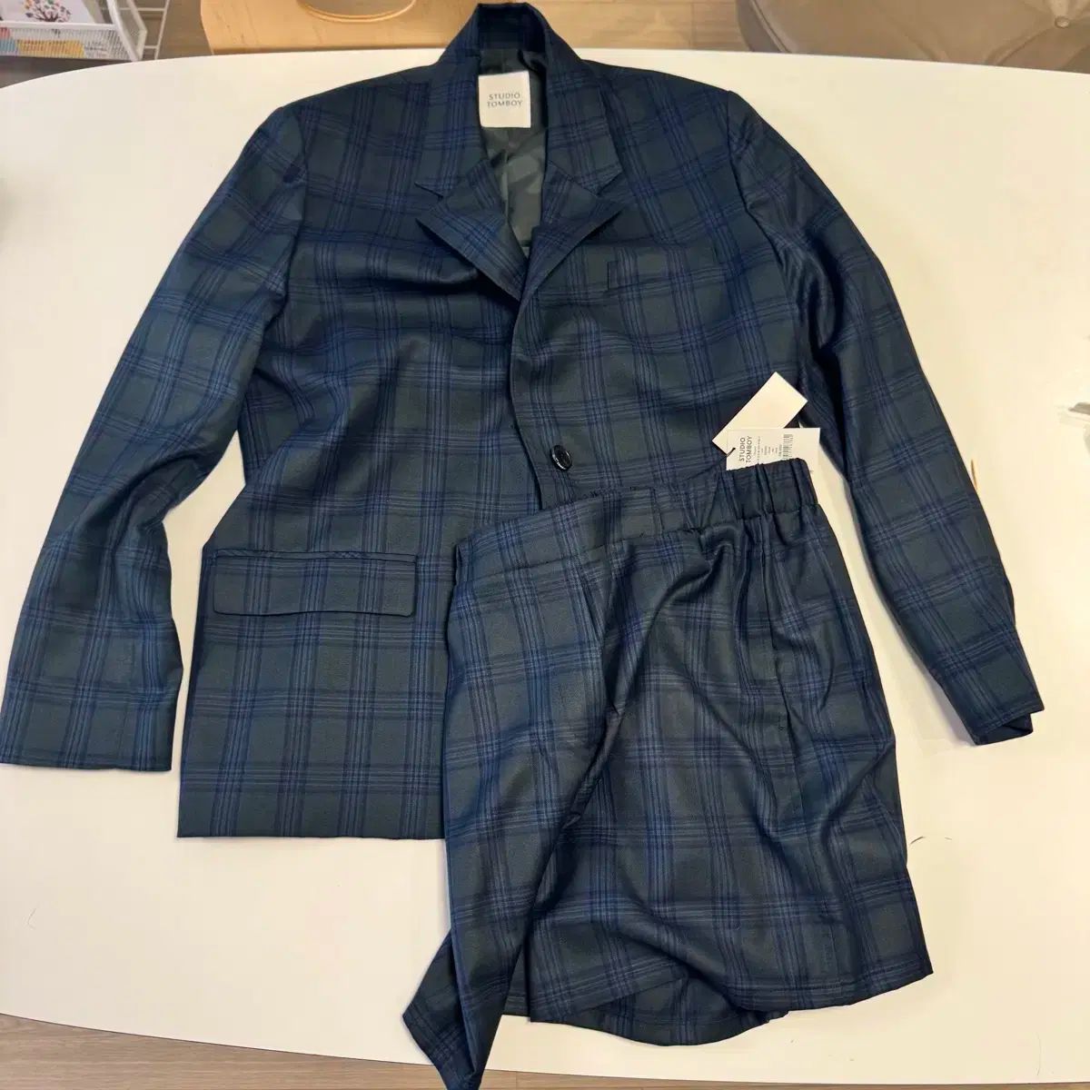 TOMBOY トムボーイ チェック セットアップ