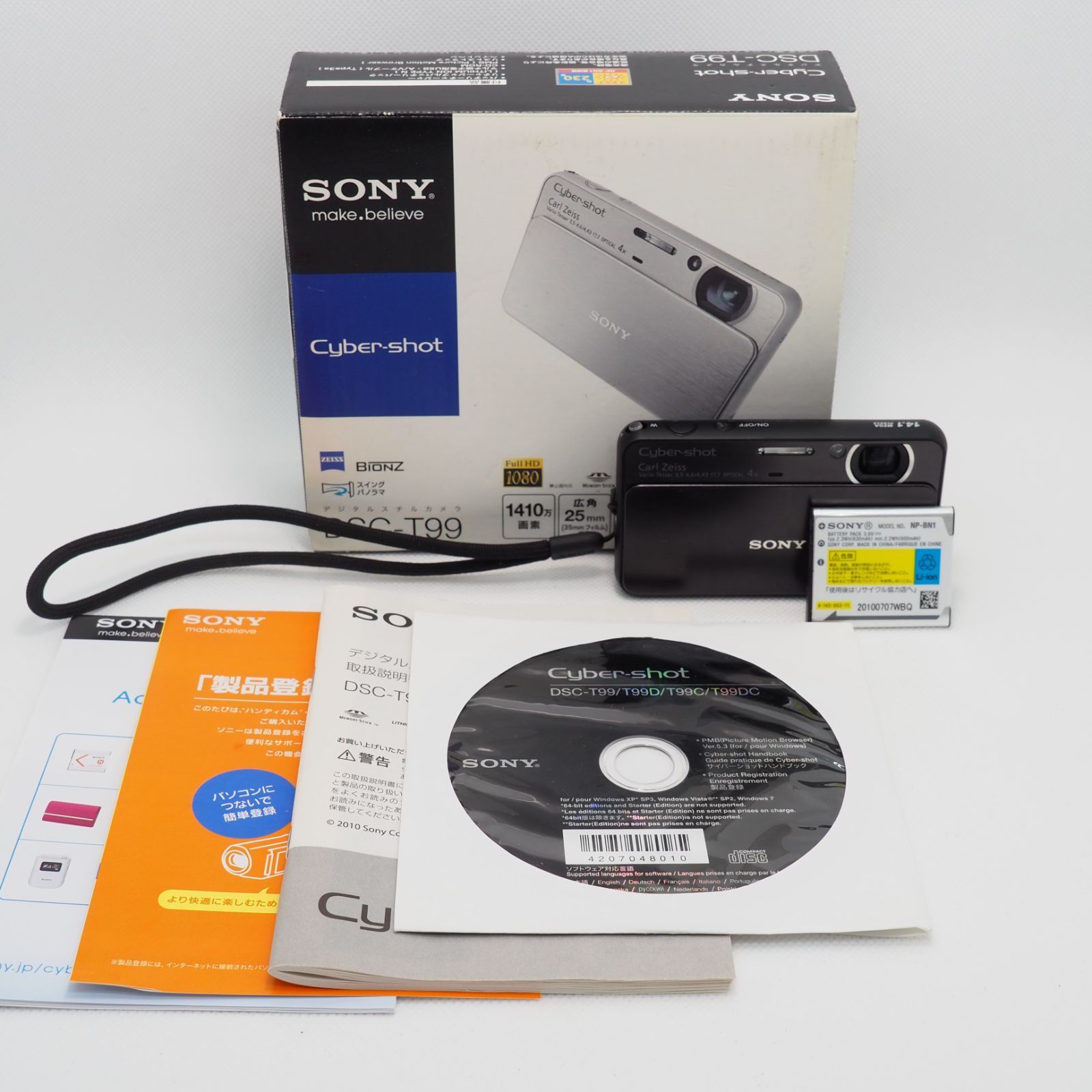 237 SONY Cyber-shot DSC-T99 ブラック Amazon.com : Sony T Series DSC-T99/B 14.1 Megapixel DSC Camera