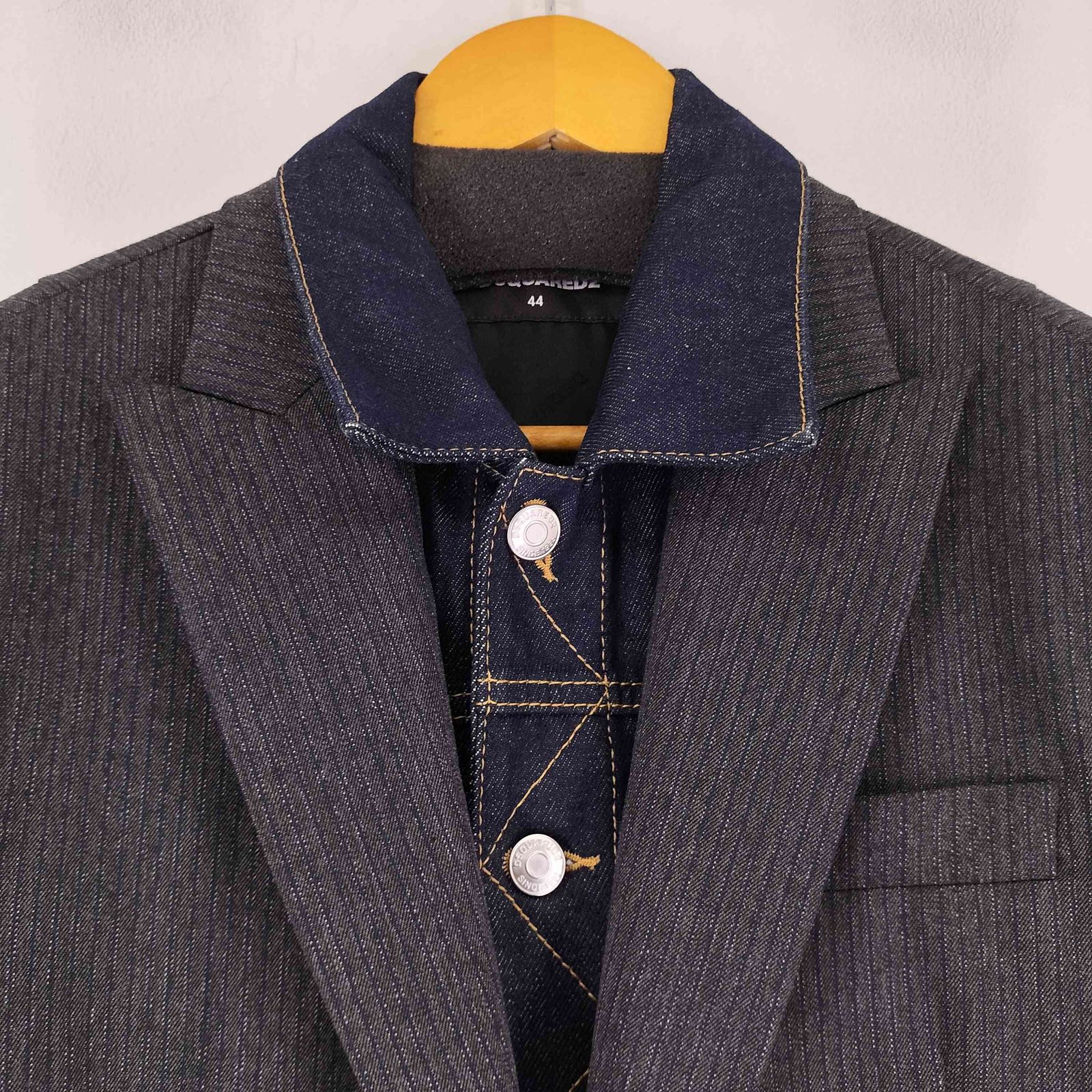 ディースクエアード DSQUARED2 デニム切り替え テーラード