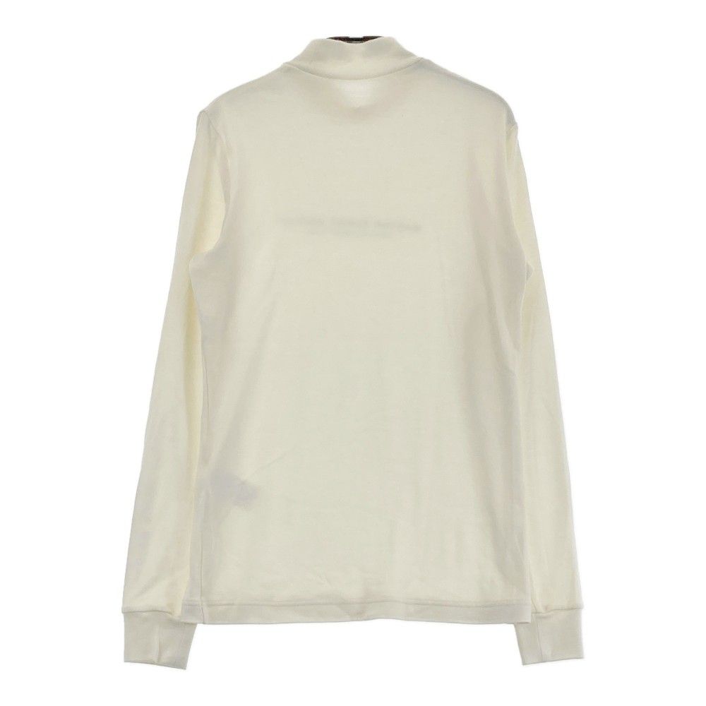 サイズ 1 MASTER BUNNY EDITION マスターバニーエディション モデル ハイネック 長袖Tシャツ ロゴプリント ホワイト系 240101393793 ゴルフウェア レディース ストスト