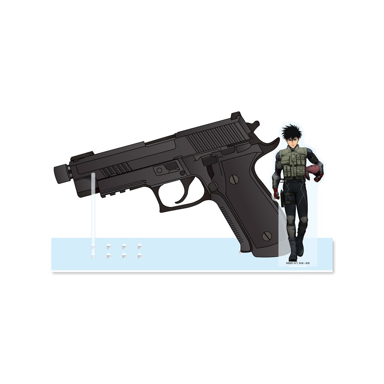 【新品・公式】スプリガン 御神苗 優 アクリル装備品スタンド 公式グッズ colleize コレイズ