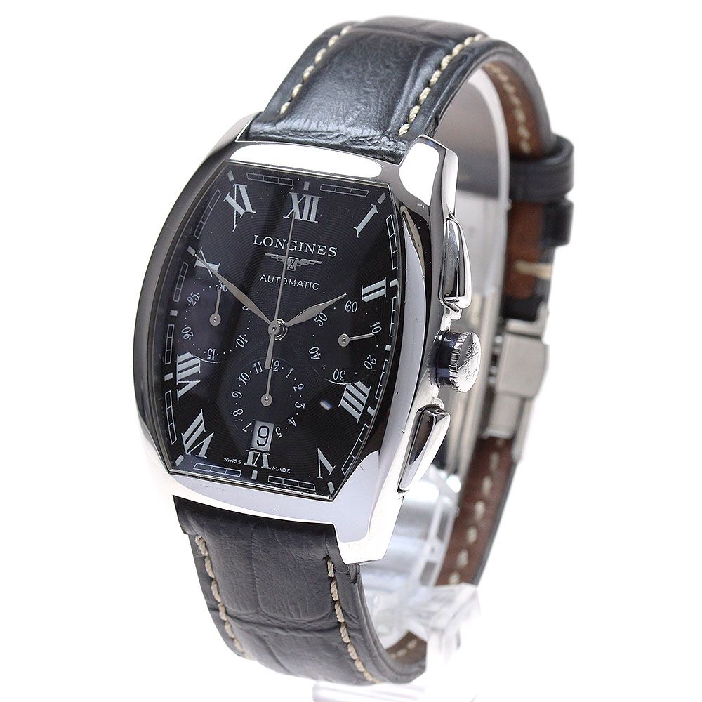 ロンジン LONGINES L2.643.4 エヴィデンツァ クロノグラフ デイト 自動 