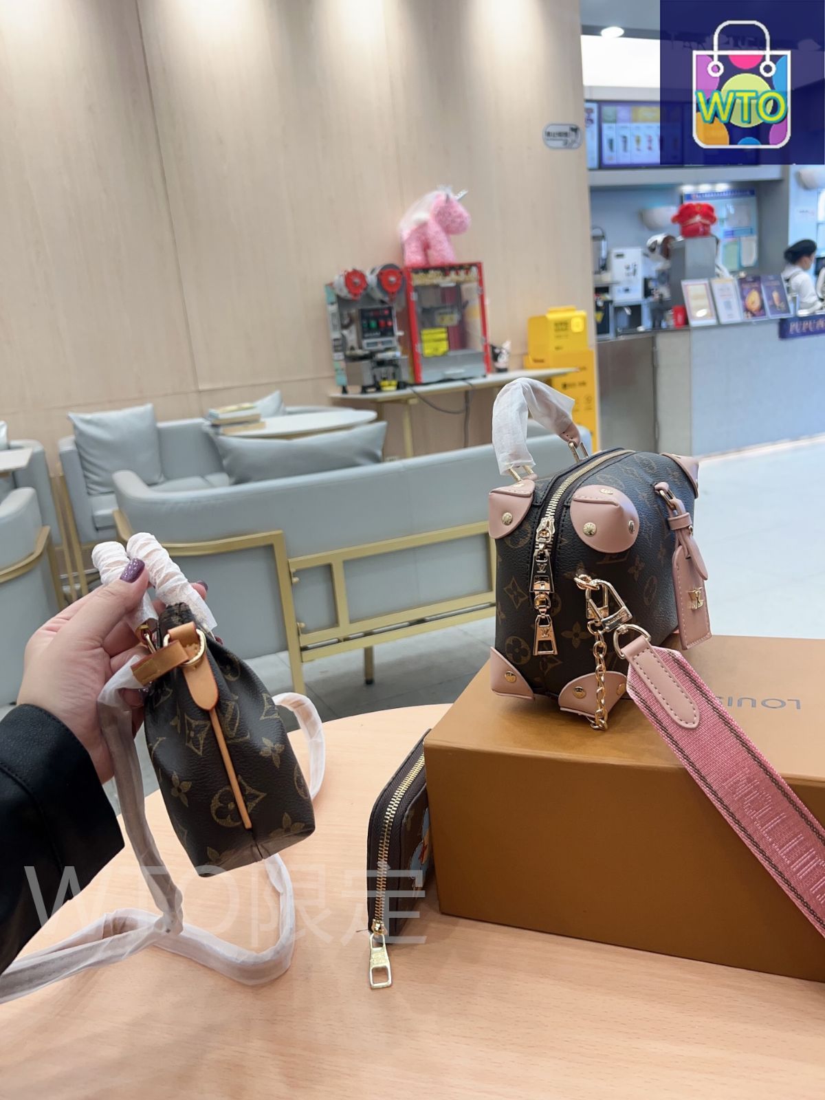 本日特価] TOP New 2025 高品質3点セット - Lv ピンクボックス