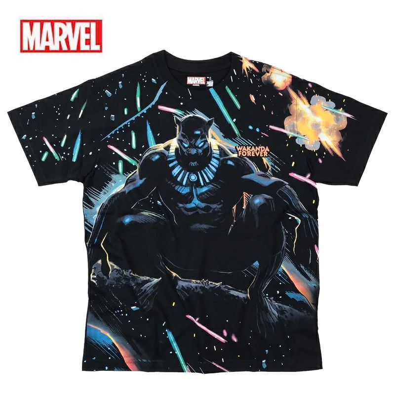 MARVEL総柄プレミアムTシャツ】 数量限定!! MARVEL マーベル Tシャツ