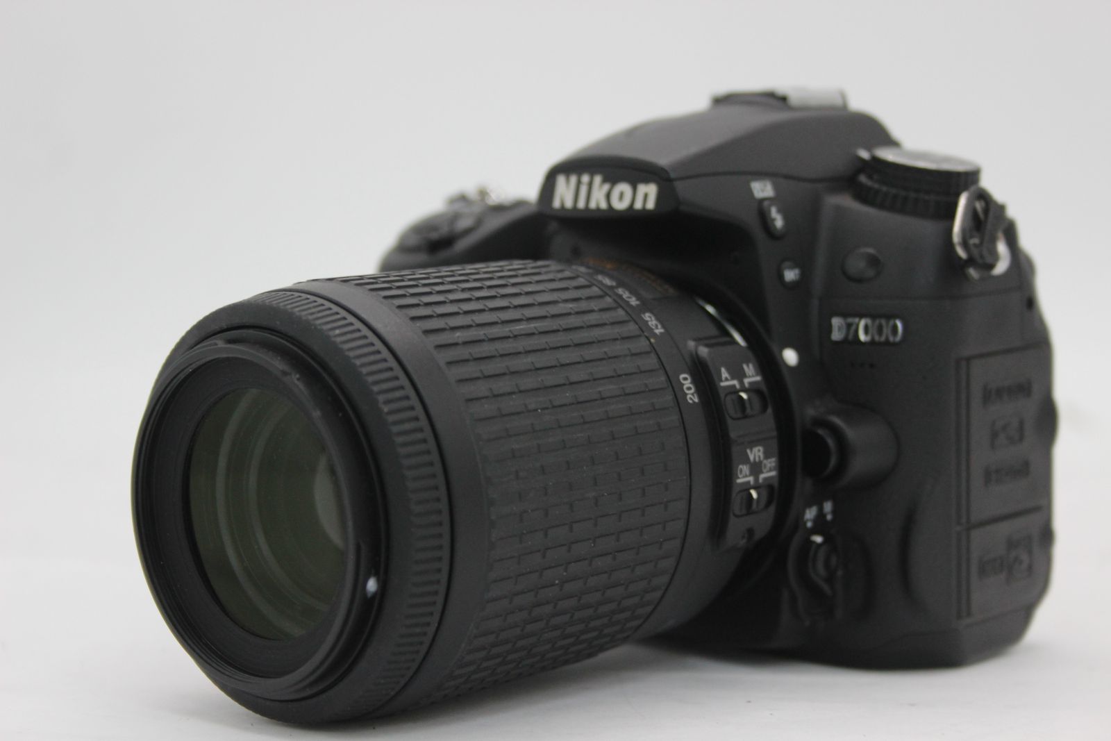 ニコン 【返品保証】 ニコン Nikon D7000 DX AF-S Nikkor 55-200mm F4-5.6 ED デジタル一眼 ボディレンズセット s1202