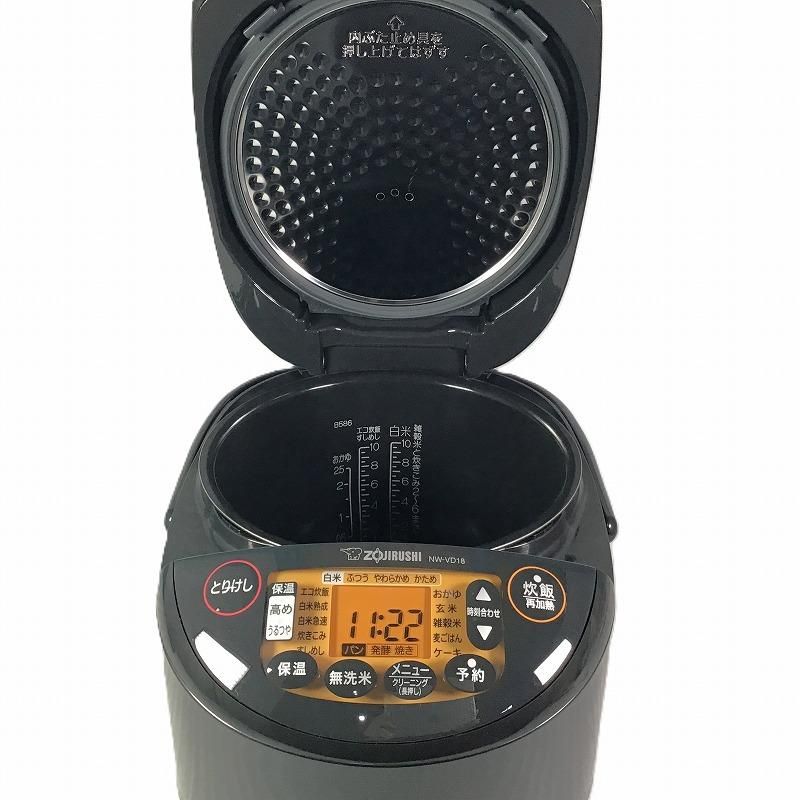 象印 炊飯器 IH式炊飯器 め炊き 豪熱沸とうIH NW-VD 18