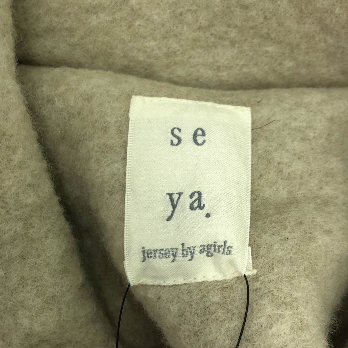 Seya セヤ 19AW オーバーサイズウールフリースジャケット  