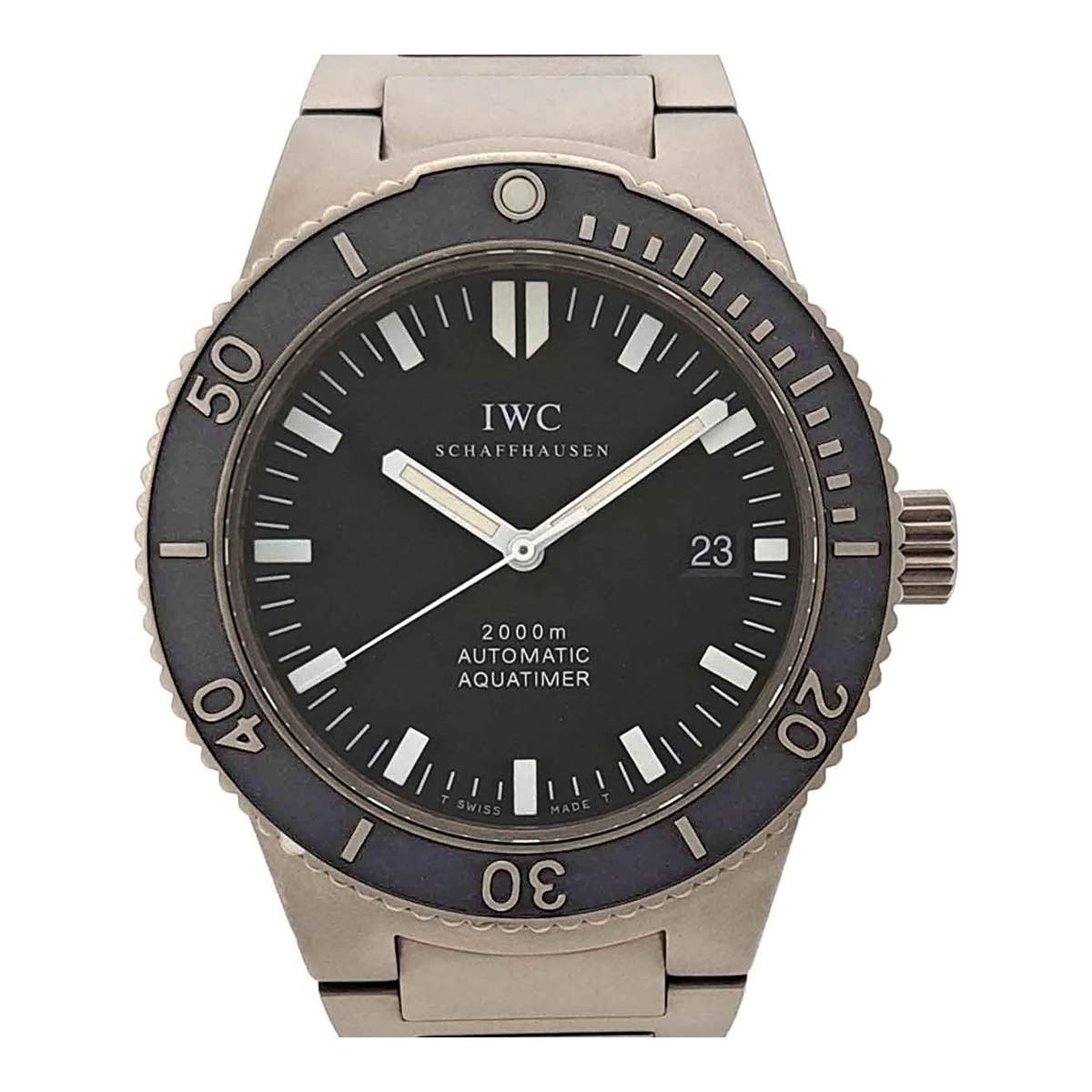 IWC シャウハウゼン GSTアクアタイマー 2000M デイト IW353601 自動 