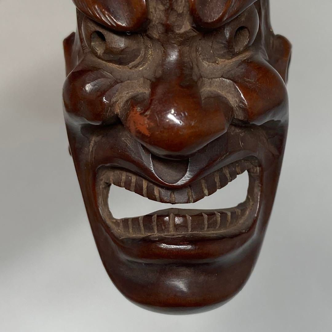 出目刀　木彫　面根付　12g  トヒサ　東さ5-1214☆1F 出目刀 木彫 面根付 12g トヒサ 東さ5-1214☆1F - メルカリ