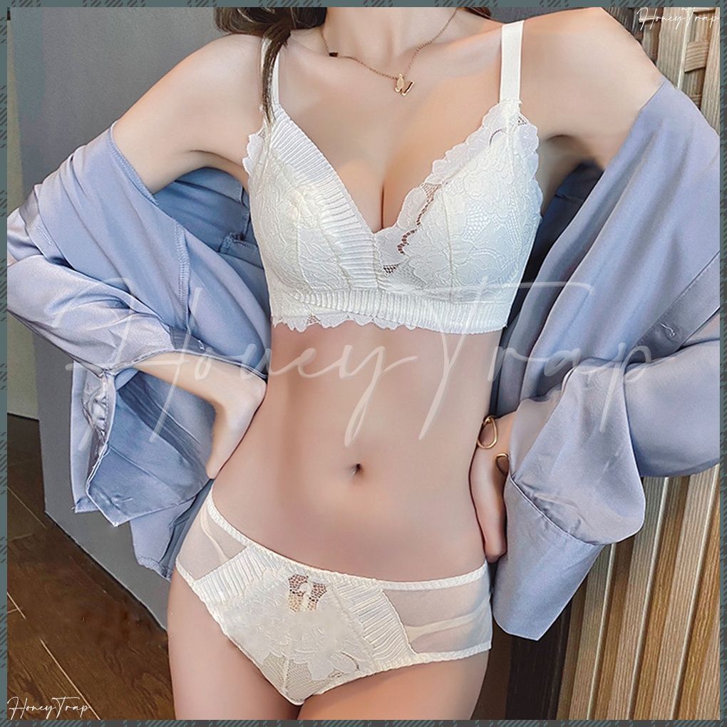 セクシーランジェリーセット 韓国 下着 レディース ノンワイヤー  