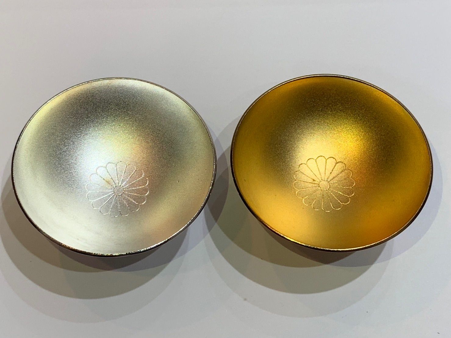 銘杯 ”月光” 金杯 銀杯 セット 24KGP SP - メルカリ