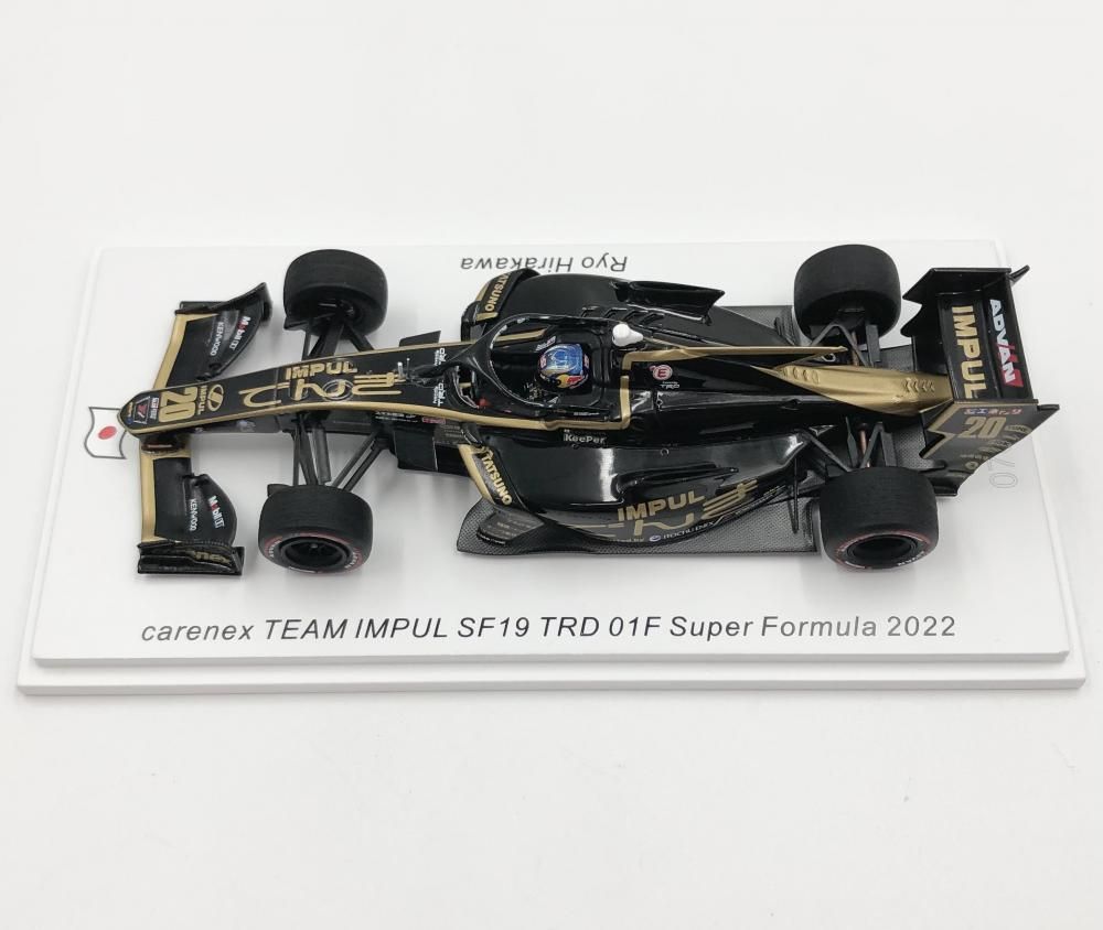 中古】開封 spark スパーク 1/43 SF19 No.20 carenex TEAM IMPUL