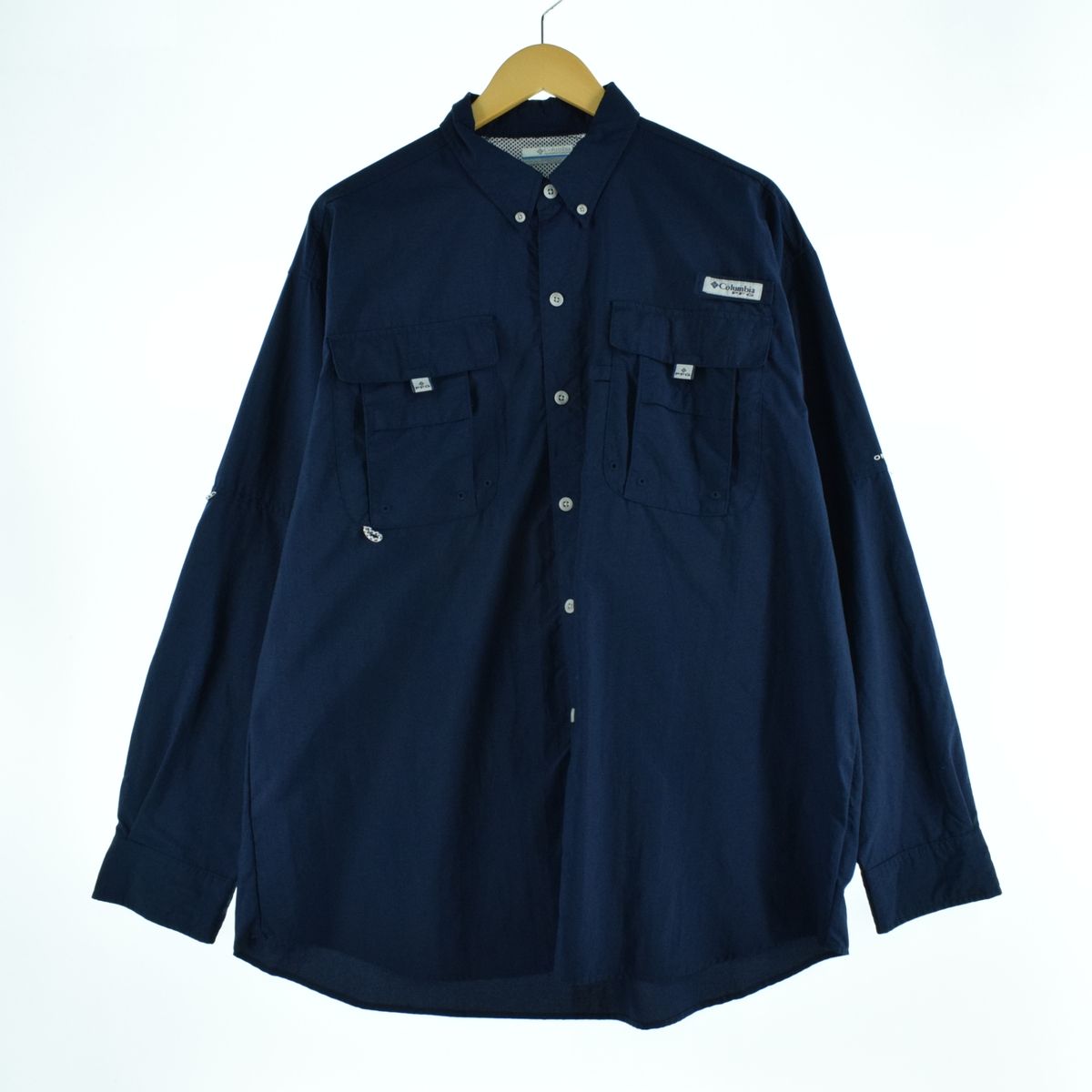 古着 コロンビア Columbia PFG 長袖 ボタンダウン フィッシング