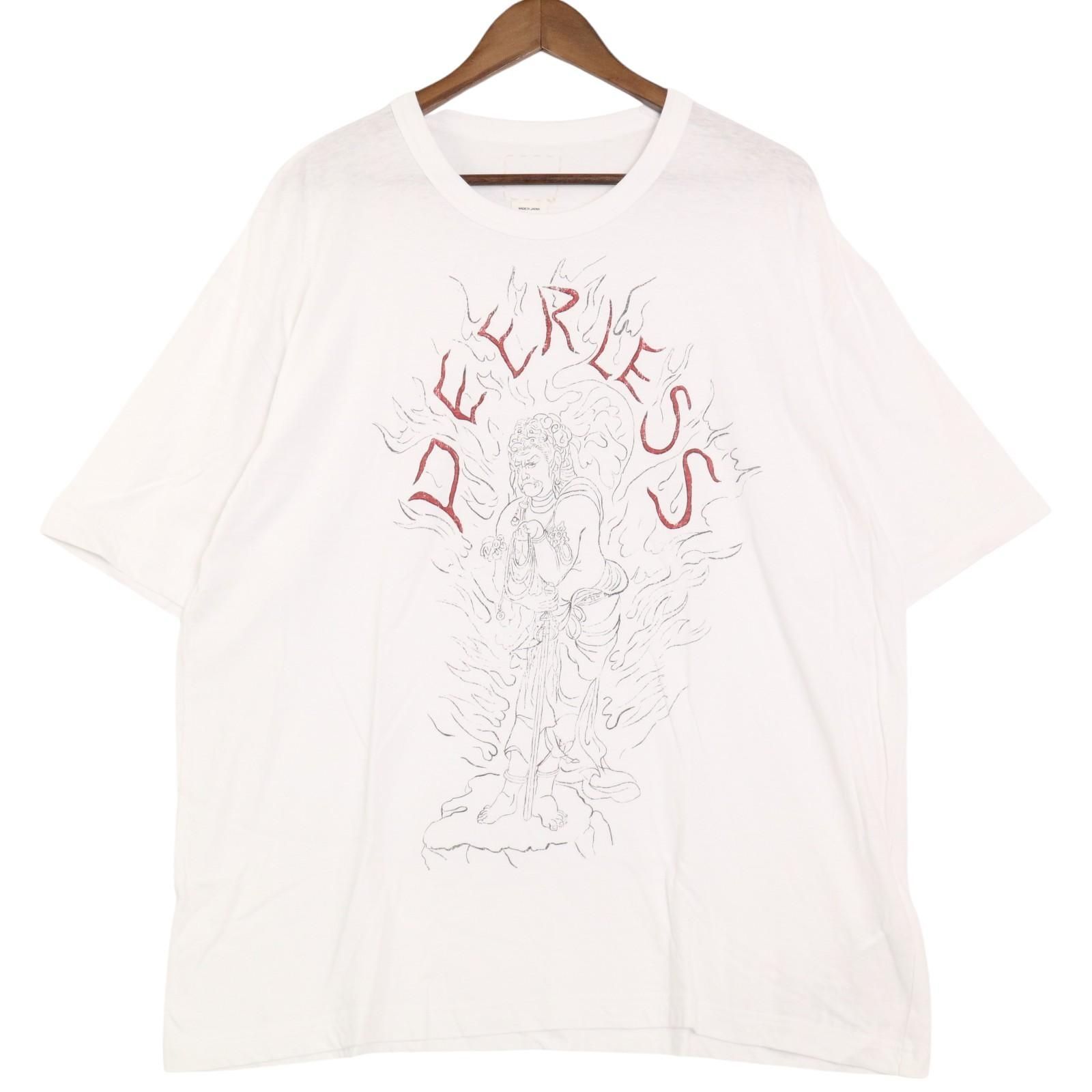 visvim / JUMBO TEE S/S PEERLESS ACALA ビズビム 不動明王プリント クルーネック Tシャツ 半袖 カットソー  0124205010020 ヴィズヴィム 表記サイズ5 【2410】 - メルカリ