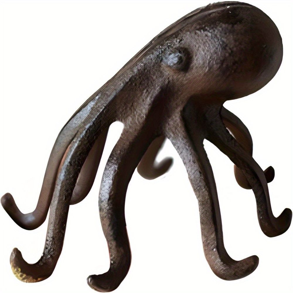 置物 オブジェ ガーデンオーナメント タコ たこ オクトパス 鉄 室内