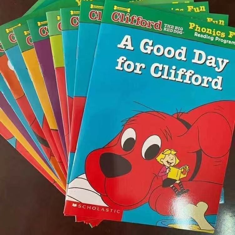 英語絵本　クリフォードフォニクスファン　6巻セット Amazon.co.jp: 英語 絵本 Clifford Phonics Fun 12冊 ボックス